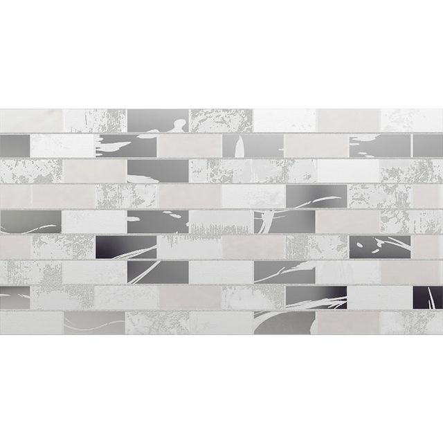 Вставка декоративная Glent White DW9GLW00 500*249*9 (5 шт в уп)