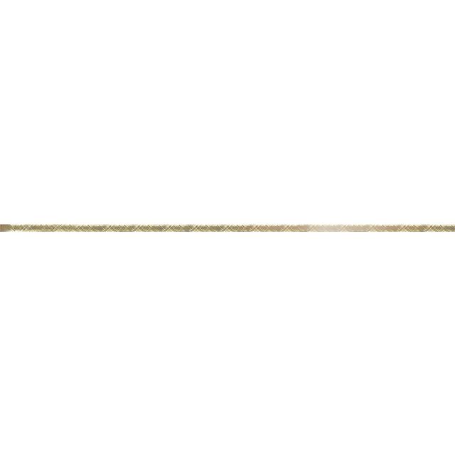 BWM71MET008 бордюр Metallic Brushed Gold 12*740*8 (20 шт. в коробке)