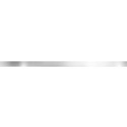 BWM73MET707 бордюр Metallic Glossy Silver 32*740*9 (30 шт. в коробке)