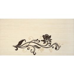 LASSELSBERGER Настенная плитка Кураж 1641-0054 20х40 декор 1