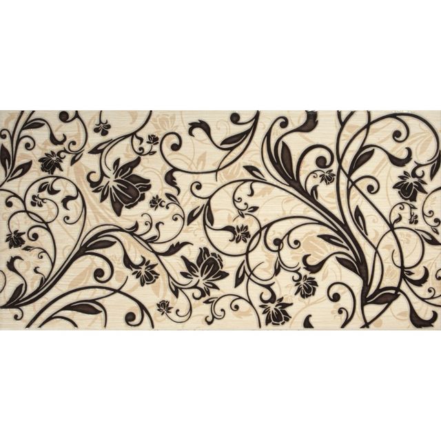 LASSELSBERGER Настенная плитка Кураж 1641-0056 20х40 декор 3