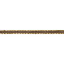 LASSELSBERGER Бордюр настенный Миланезе Дизайн 1506-0419 3,6х60 римский марроне