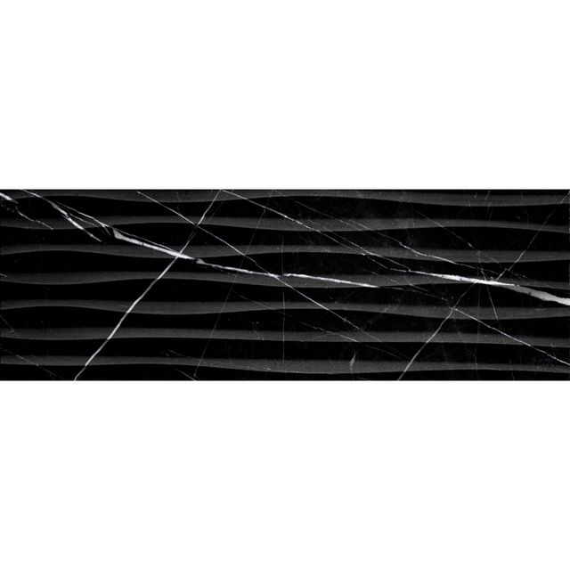 LASSELSBERGER Настенная плитка Миланезе Дизайн 1064-0166 20х60 неро волна