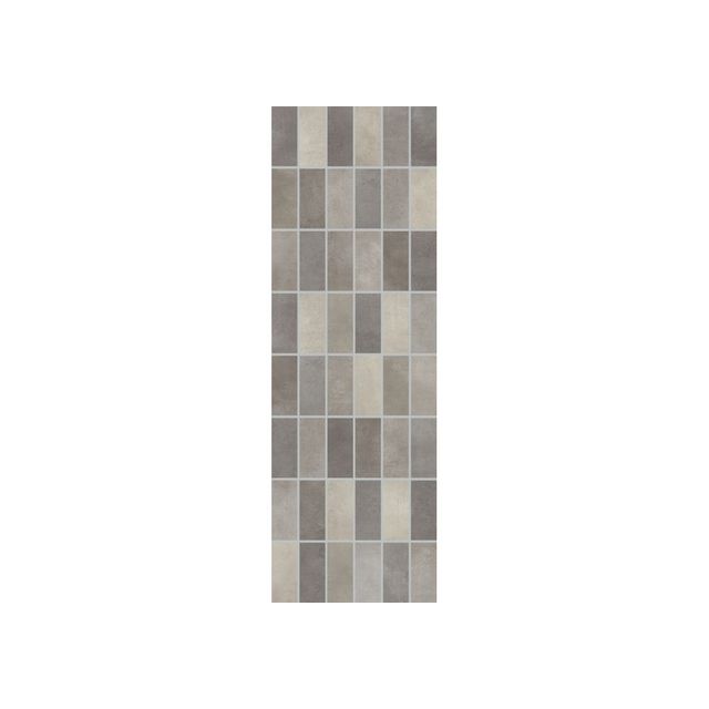 LASSELSBERGER Настенная плитка панно мозаика Фиори Гриджо 1064-0103 20х60 тёмно-серая
