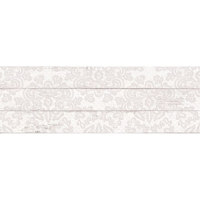 LASSELSBERGER Настенная плитка Шебби Шик декор 1064-0097 20х60 белый