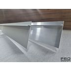 Скрытый плинтус Pro Design (анодированный, черный RAL9005 МУАР) 2700 мм