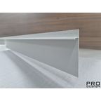 Скрытый плинтус Pro Design (анодированный, черный RAL9005 МУАР) 2700 мм