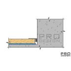 ЩЕЛЕВОЙ ПЛИНТУС PRO DESIGN MINI 7067 RAL 9005 ЧЕРНЫЙ 2700 мм