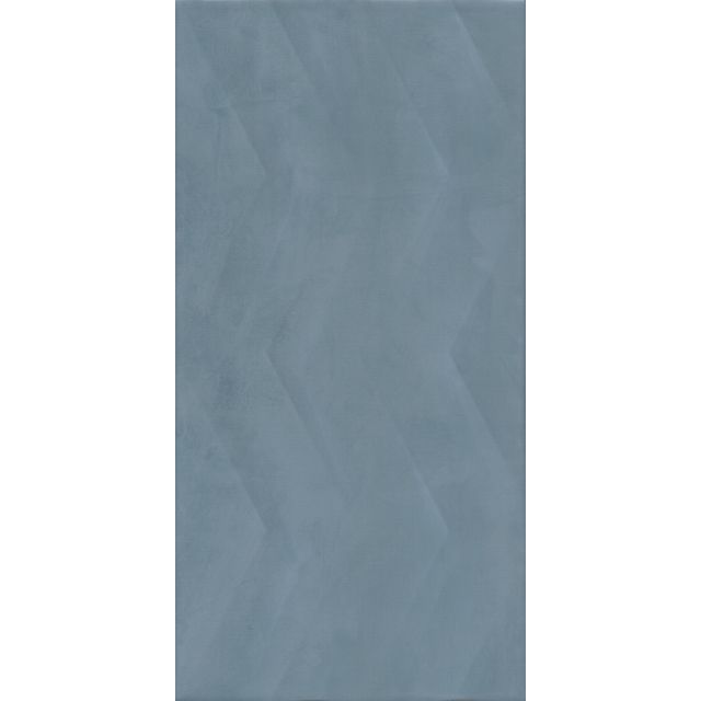 Керама марацци Онда структура синий матовый обрезной 30х60