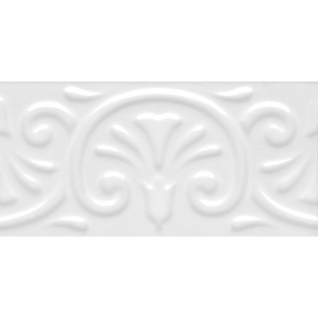Керама марацци Авеллино белый структура miх глянцевый 7,4х15