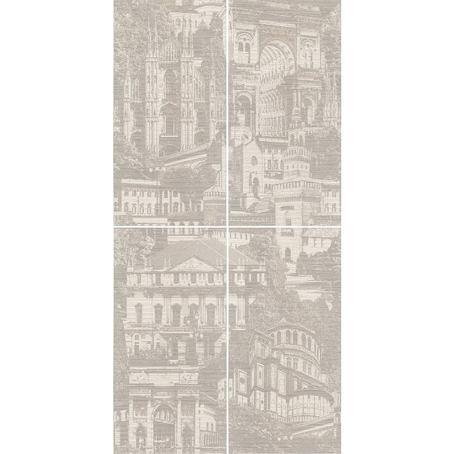 Керама марацци Панно Веласка матовый (из 4 ч. разм. 30х60) 60х120