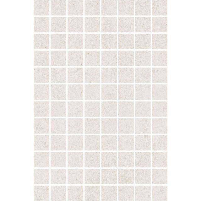 Керама марацци Декор Матрикс мозаичный бежевый светлый 20х30