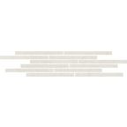 Керама марацци Декор Карму мозаичный бежевый светлый матовый 75х15
